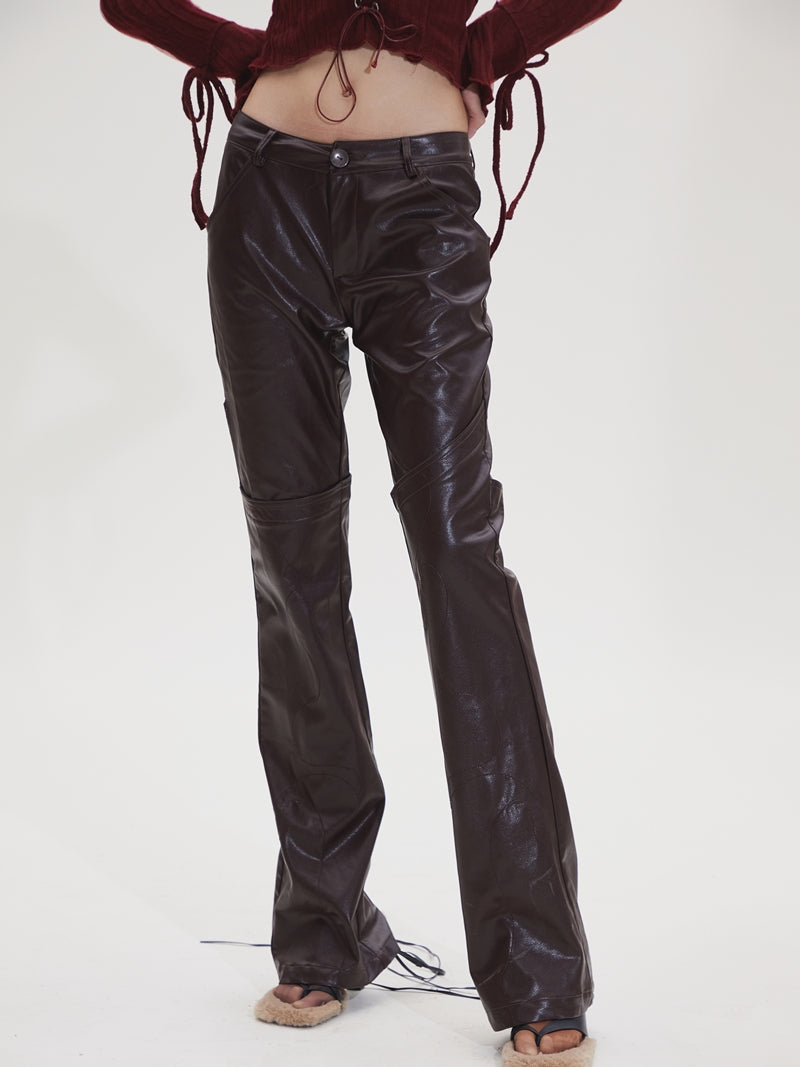 Dotyears 22aw  leather pants