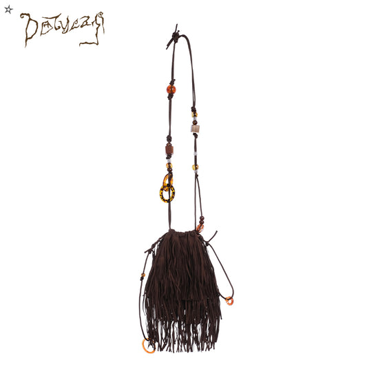 Dotyears21AW Fringed bag