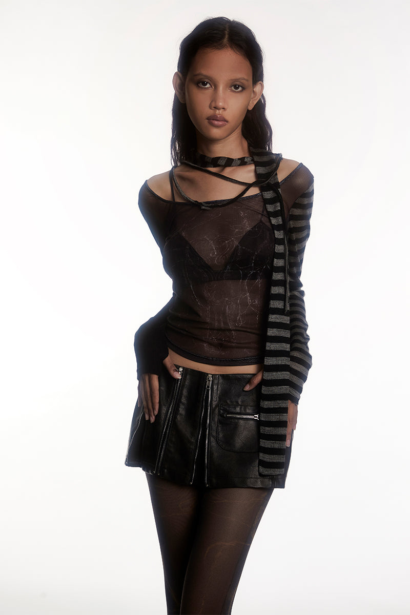 Dotyears 22AW mesh top